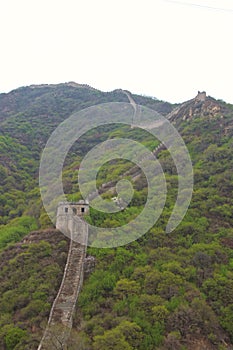 The Great Wall of Badaling in Beijing, China