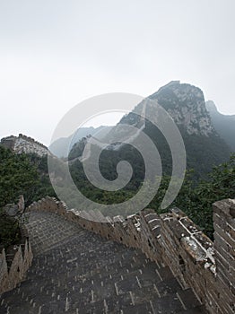 Great wall in China