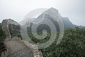 Great wall in China