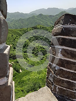 The Great Wall of China.