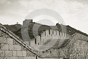 The great wall of China photo