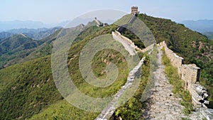 The Great Wall of China.