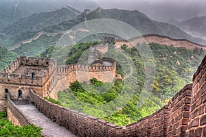 La Gran Muralla China es la más grande estructura de defensa en el mundo.