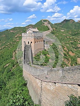 On the Great Wall of China