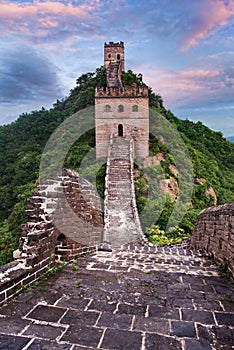 The Great wall of China: 7 wonder of the world