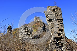 Great Wall of China architectural scenery