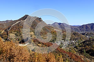 Great Wall of China architectural scenery