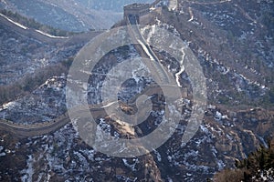 The Great Wall of China in Badaling, China photo