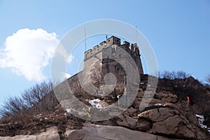 The Great Wall of China in Badaling, China