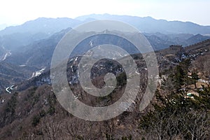 The Great Wall of China in Badaling, China