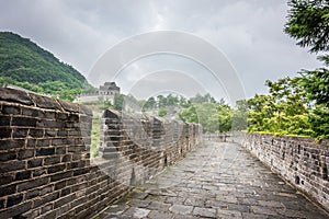 The Great Wall of China in Dandong