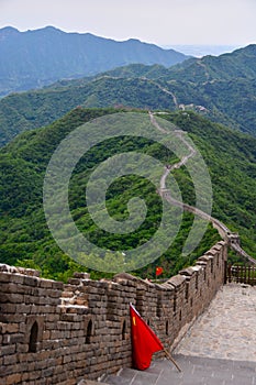 Great Wall of China flag