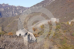 Great Wall of China. Mutianyu.