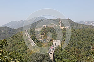 Great Wall of China. Mutianyu.