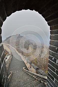 The Great Wall of China. Mutianyu. China