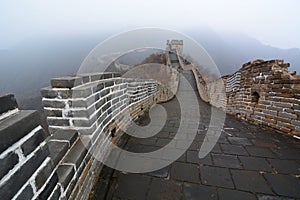 The Great Wall of China. Mutianyu. China