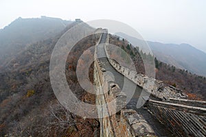 The Great Wall of China. Mutianyu. China