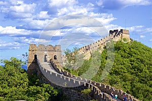 The great wall of China