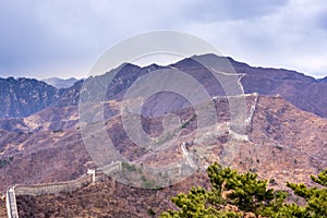 Great Wall of China, Mutianyu section near Beijing