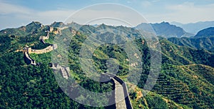 Great Wall of China, near Jinshanling