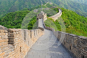 Great Wall of China in Summer