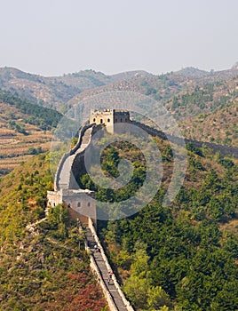 Great Wall of China towers