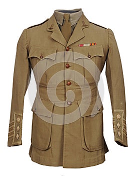 Great War officer's uniform WW1