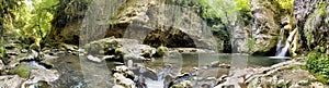 Great waterfall in Switzerland, Tine de Conflens