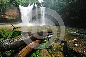 Great waterfall in Thailand