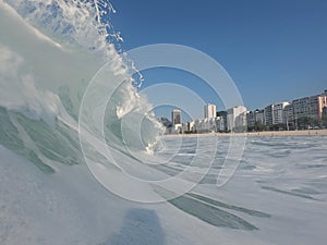 Great wave crest in Rio