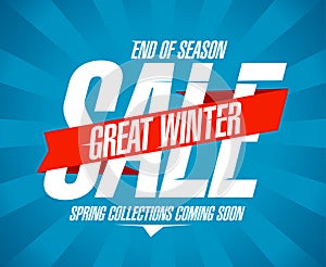 Great winter sale design.