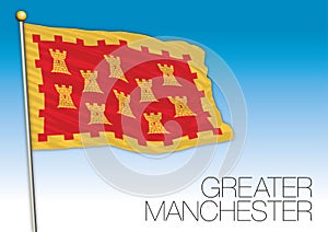 Greater Manchester flag, United Kingdom