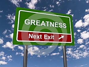Greatness next exit