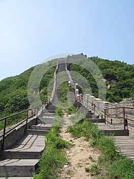 The greatwall in china photo