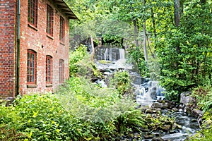 Grebban`s Mill in summer
