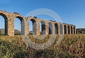 The Greco-Roman city of Aspendos, Turkey