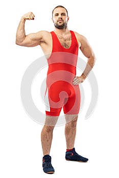 Greco-Roman wrestler for sports design