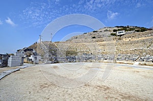 Greece, Amphitheater in ancient Philippi