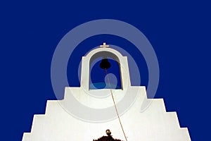 Greece, Antiparos island, detail from Christian orthodox church