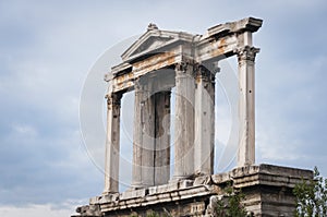 Greece, Athens. Arch of Hadrian.