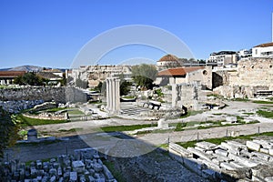 Greece, Athens, Early Christian Quatrefoil Building - Basilica of Megale Panagia