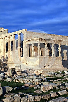 Greece, Athens - Erechtheum photo