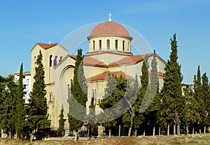 Greece, Athens, Kerameikos Cemetery, Ekklisia Agia Triada