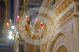 GREECE, ATHENS - OCTOBER 07 2018 Metropolitan Cathedral of Athens