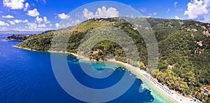 Greece. Best beaches of Corfu island, Kerasia