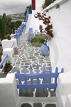 Greece, cafe