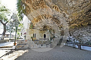 Greece, cave church of Agios Ioannis in Crete