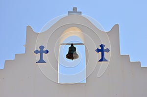 Greece church bell detail