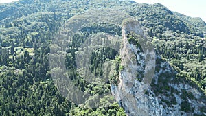 Greece, Corfu, Beach Agios Georgios, Rock