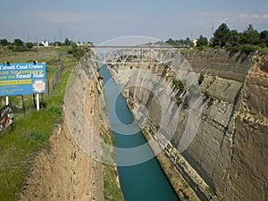 Greece Corinth Canal